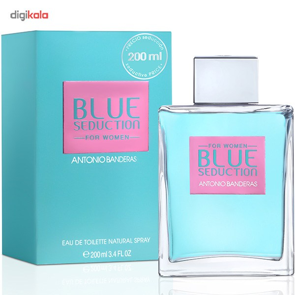 ادو تویلت زنانه آنتونیو باندراس مدل Blue حجم 200 میلی لیتر ادو تویلت زنانه آنتونیو باندراس مدل Blue حجم 200 میلی لیتر