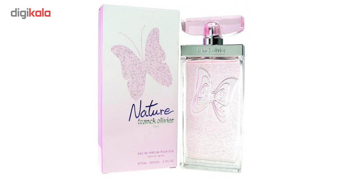 ادوپرفیوم زنانه فرانک اولیور مدل Nature حجم 75ml ادوپرفیوم زنانه فرانک اولیور مدل Nature حجم 75ml