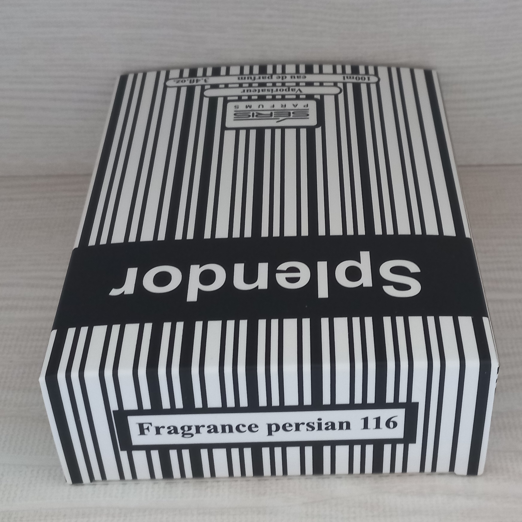 ادو پرفیوم مردانه فراگرنس پرشیا 116 مدل اسپلندور بلک حجم 100 میلی لیتر ادو پرفیوم مردانه فراگرنس پرشیا 116 مدل اسپلندور بلک حجم 100 میلی لیتر