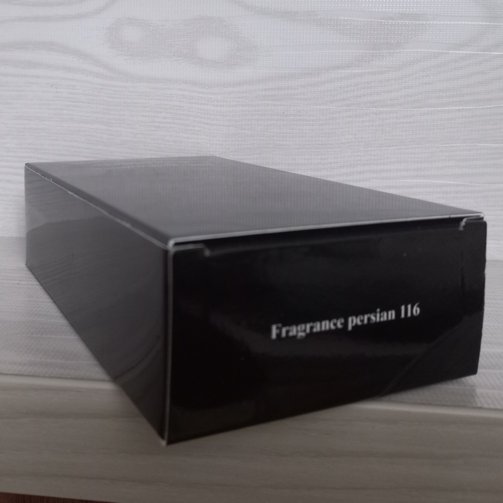پرفیوم مردانه فراگرنس پرشیا 116 مدل کاپیتان بلک حجم 100 میلیلیتر پرفیوم مردانه فراگرنس پرشیا 116 مدل کاپیتان بلک حجم 100 میلیلیتر